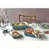 Staub 40508-172-0 Κεραμικό σετ ψησίματος ορθογώνιο, 3 τεμ., Antique Turquoise
