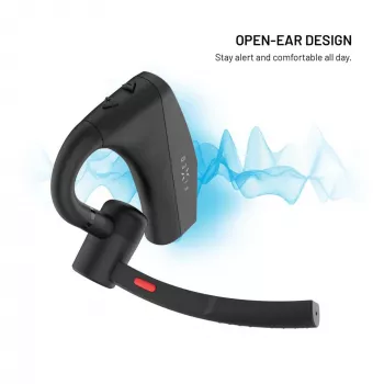 Ακουστικά over-ear FIXED Talk Pro Μαύρο από FIXED — ενσύρματο headset για κλήσεις και μουσική