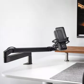 Βάση Μικροφώνου Broadcast Elgato Wave Mic Arm LP Επιτραπέζια Μαύρη 1,69 kg