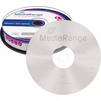 CD-R MediaRange MR214 700 MB 52x 10 τεμ.