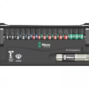 Wera 05057697001 Bit-Check 30 Impaktor 2 Σετ μυτών