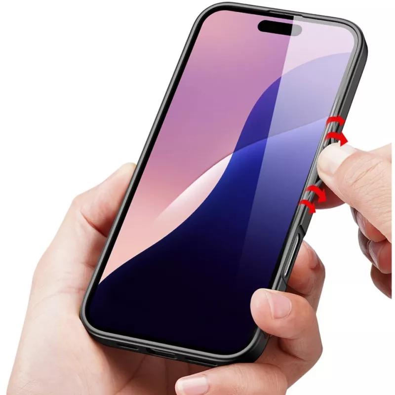 StyleShell Nylo, θήκη κινητού μαύρη, iPhone 16 Pro Max