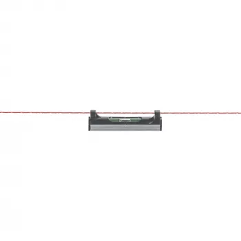 Αλφάδι KWB Line 7.8cm (Μαύρο/Ασημί)