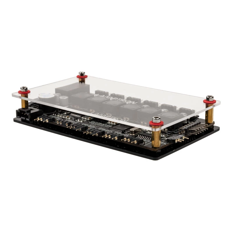 Lamptron CU135 Fan Controller + RGB Controller με οθόνη, ARGB - Μαύρο