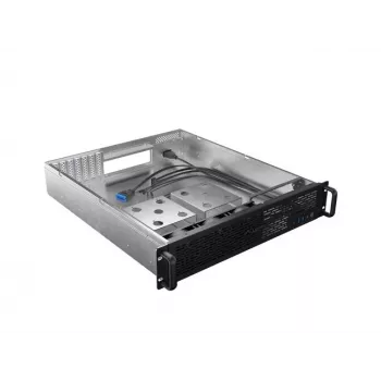 Κουτί rack Lanberg SC01-5202-12B 2U Μαύρο 3 ανεμιστήρες HDD+SSD