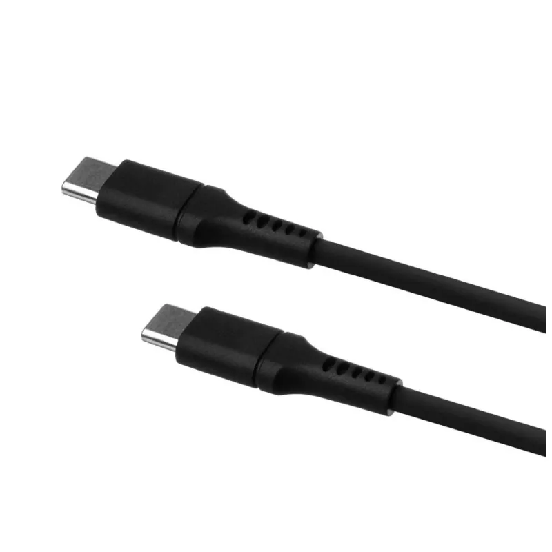 Καλώδιο USB-C σε USB-C FIXED FIXDLS-CC12-BK, 1,2 m, 60 W ισχύς και δεδομένα
