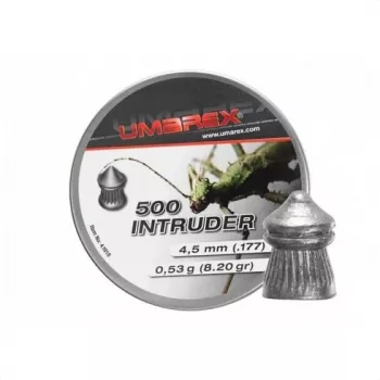 Umarex Intruder Pointed Ribbed 121-102 σκάγια αεροβόλου 4,5 mm, 500 τεμ.