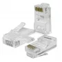 Βύσμα RJ45 QOLTEC CAT5e UTP, συσκευασία 100 τεμ.