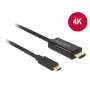 Προσαρμογέας καλωδίου βίντεο USB Type-C HDMI DeLOCK 85258