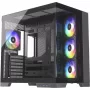 Silentware View A-RGB Μαύρο Κουτί PC VIEWSchwarz — Κουτί Mid-Tower με φωτισμό A-RGB