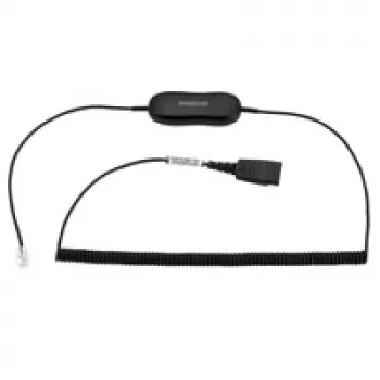 Jabra GN1218 AC 2m σπιράλ, καλώδιο, μαύρο