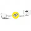 ROTRONIC-SECOMP Roline - καλώδιο προσαρμογέα - USB-C (M) σε DisplayPort (W)