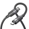 Vention καλώδιο USB 3.2 5A 10Gbps 1m BK USB-C σε C