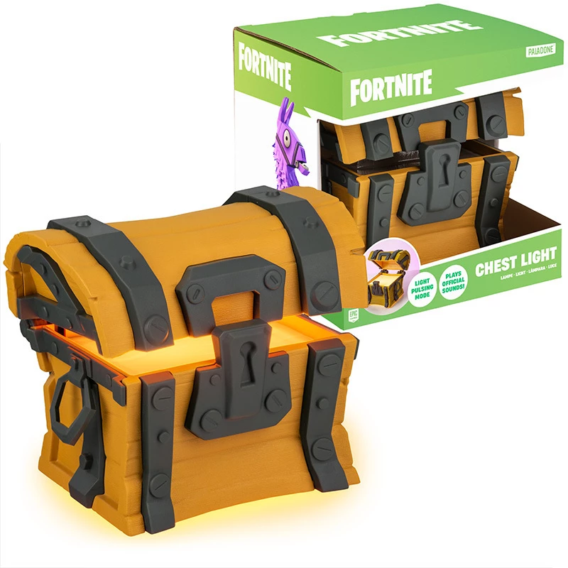 Επιτραπέζιο φωτιστικό Paladone Fortnite Chest Light – θεματική LED λάμπα