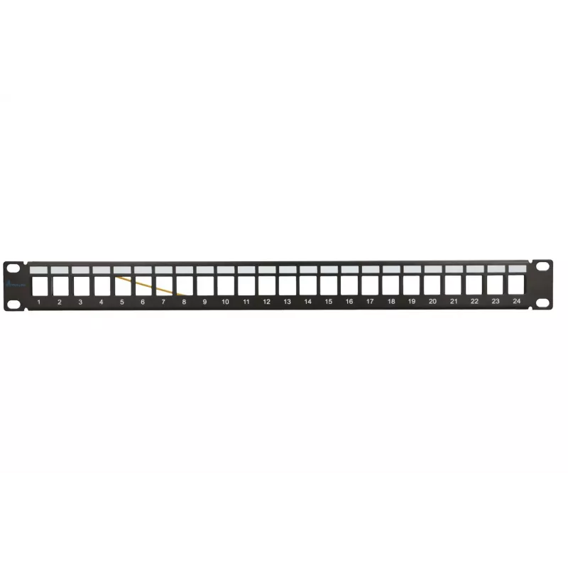 Extralink Patch panel 24 θυρών STP, αρθρωτό, 24 θύρες