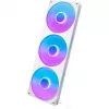 NZXT F360 RGB Core 120mm ARGB Συσκευασία 3 τεμ. Λευκό