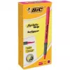 BIC Υπογραμμιστής FLEX Ροζ, κουτί 12 τεμ. 494879