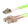 EFB-Elektronik Duplex Jumper LC-SC 50/125µ, OM5, LSZH, limettengrün, 2.0mm, 2m Κατασκευαστής: EFB Elektronik (O0323.2OM5)