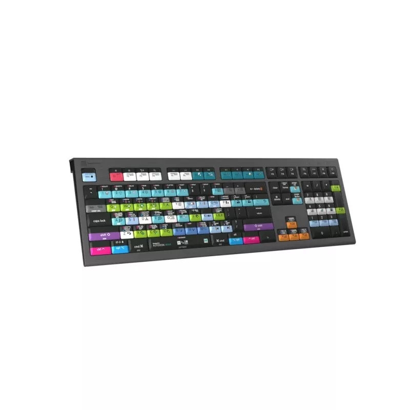 Logickeyboard Avid Media Composer Astra 2 πληκτρολόγιο universal USB QWERTY γερμανικό γκρι