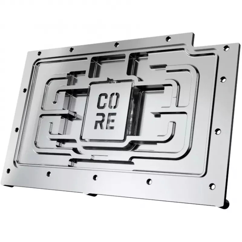 Backplate Alphacore Core Αλουμίνιο Χρώμιο Χαλκός Μαύρο 148,5x201,4x34,4mm