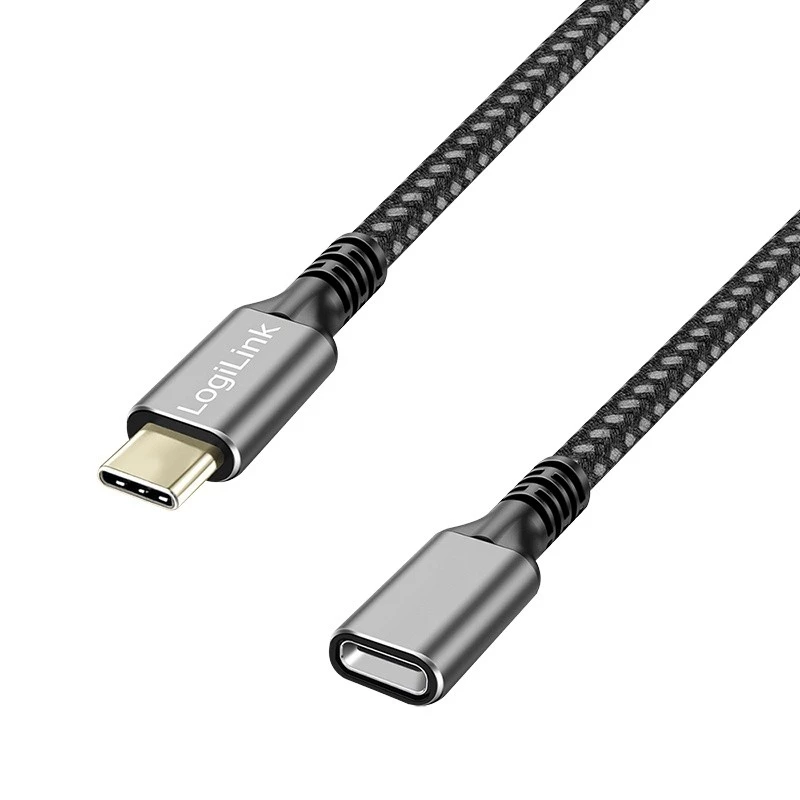 USB 3.2 Gen2 Type-C σε USB-C/F, PD, 1m