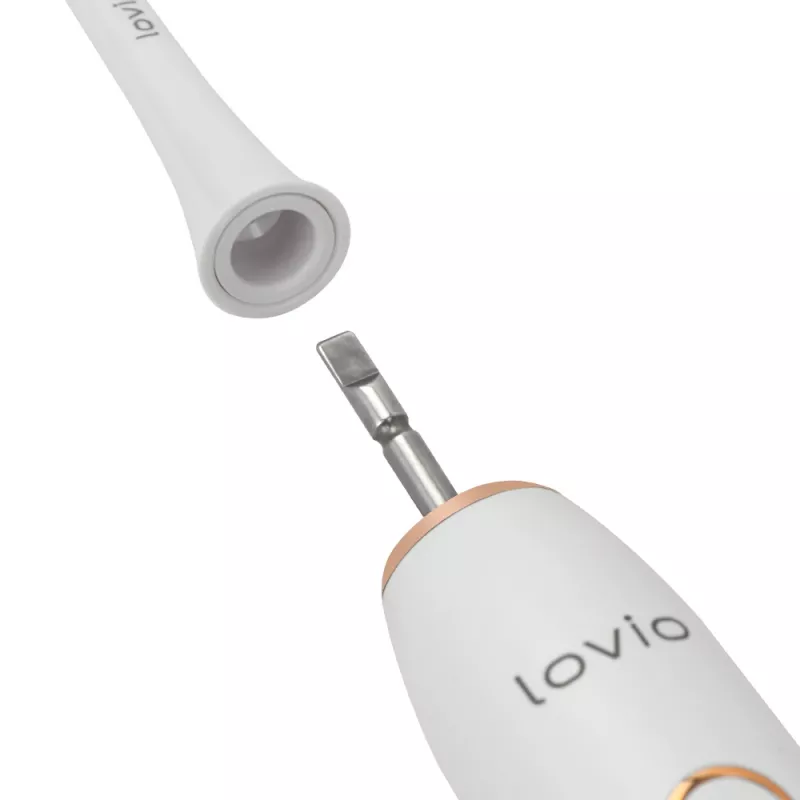 Ηλεκτρική οδοντόβουρτσα LOVIO_Home SonicProtect PRO λευκή LVTB124WH