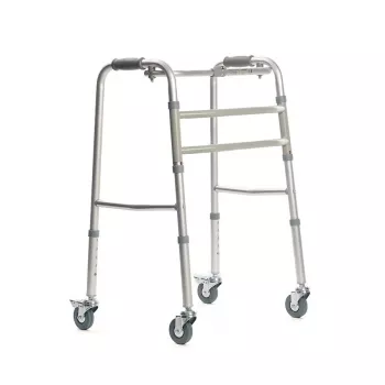 Περιπατητής VITEA CARE PPC013VC — rollator 4 τροχών από αλουμίνιο, ρυθμιζόμενου ύψους 81,5–91,5 cm, τροχοί 8 cm, πλάτος 550 mm, μέγιστο βάρος χρήστη 110 kg