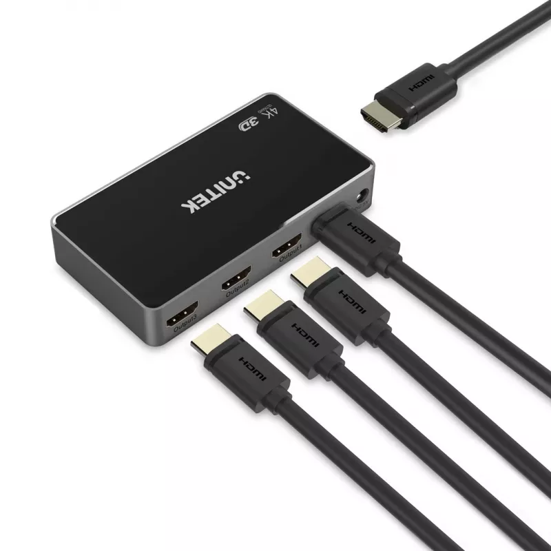 Διαχωριστής βίντεο HDMI UNITEK V1109A 4x HDMI 4K 1.4b