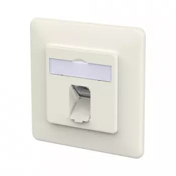 METZ CONNECT 130D371002-I E-DAT C6A IDC UP λευκό (reinweiß) (130D371002-I)