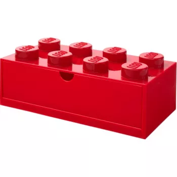 Συρτάρι γραφείου LEGO 8, μάρκα LEGO, κόκκινο