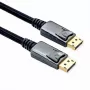 Καλώδιο DisplayPort ROLINE 11.04.5868 3 m μαύρο ασημί