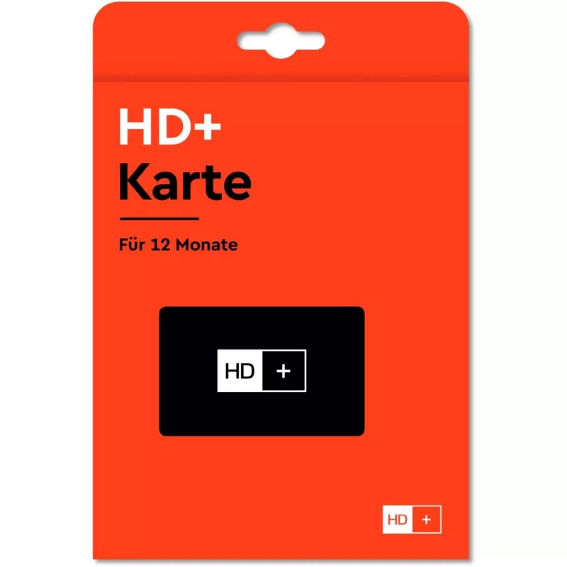 HD plus κάρτα HD+ με 12 μήνες πακέτο καναλιών HD+