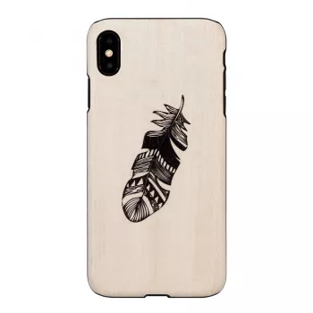 Θήκη smartphone man and wood για iPhone XS Max Indian Μαύρο