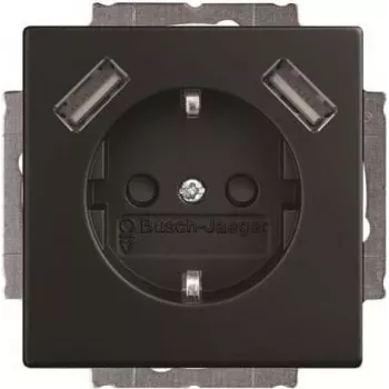 BJ 20 EUCB2USB-885 Πρίζα SCHUKO/2x USB (2CKA002011A6279)
