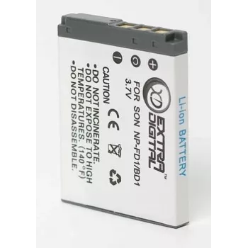 Extra Digital Μπαταρία NP-BD1 / NP-FD1 3,6 V 1200 mAh επαναφορτιζόμενη μπαταρία ιόντων λιθίου