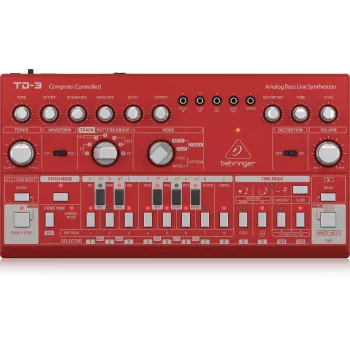 Αναλογικό συνθεσάιζερ Behringer TD-3-RD κόκκινο 9V DC