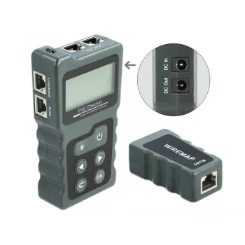 Ελεγκτής καλωδίων δικτύου DeLOCK 63110