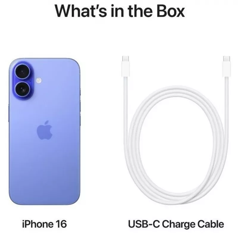 Smartphone Apple iPhone 16 6,1 ίντσες 128 GB Μπλε