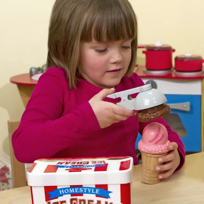 Melissa & Doug Scoop & Stack σετ παγωτού παιχνιδόκουζινας