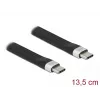 Επίπεδο καλώδιο FPC USB Type-C σε USB Type-C DeLOCK 85770