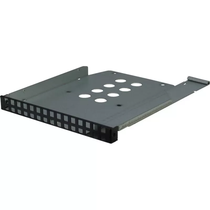 Inter-Tech IPC 1U-1404 Rack Μαύρο, Ανοξείδωτο χάλυβας