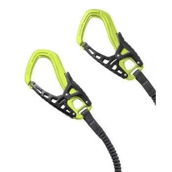 Ζώνη ασφαλείας και ιμάντας συγκράτησης Edelrid Cable COMFORT TRI — μαύρο/πράσινο, 532 g, ελάχιστο βάρος χρήστη 40 kg