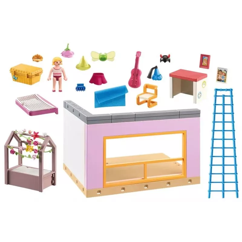 Σπίτι Playmobil My Life Παιδικό δωμάτιο πολύχρωμο 71610
