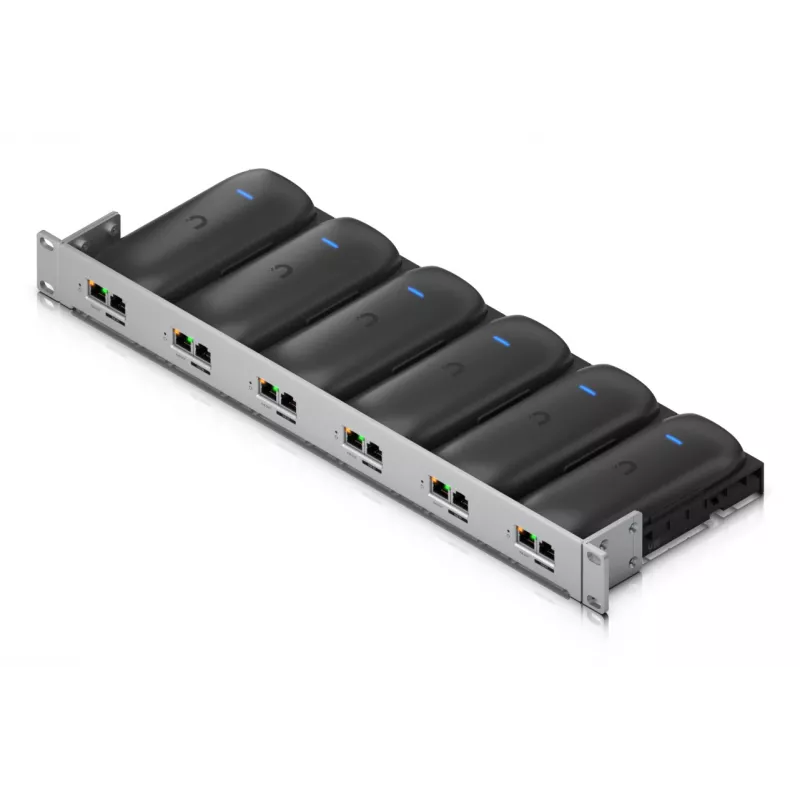 Ράφι Rack Ubiquiti UACC-AI-Port-RM Μαύρο Γκρι Πολυανθρακικό Χάλυβας