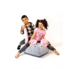 Πουφ-σακί Sako bag Mouse grey-pink L 110 x 80 cm