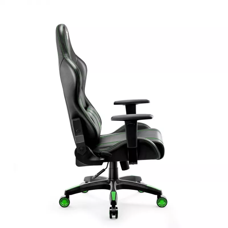 Diablo X-One 2.0 Normal Size Καρέκλα gaming Μαύρη, Πράσινη