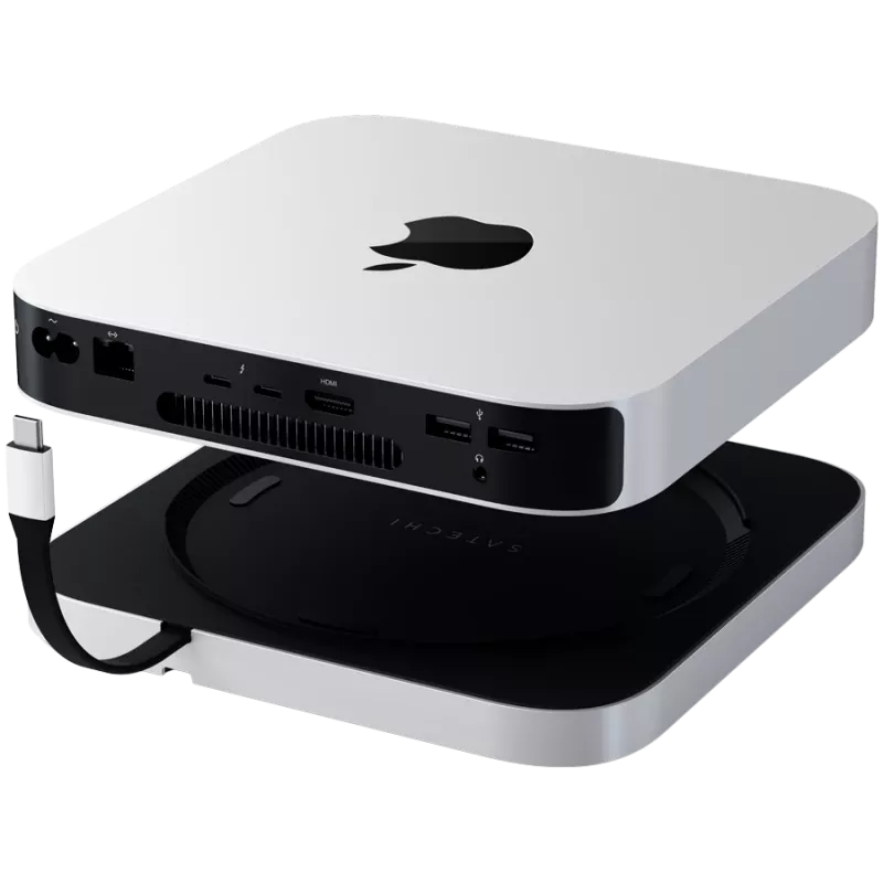 Dock laptop Satechi ST-GMMSHS ενσύρματο USB 3.2 Gen 2 Type-C λευκό