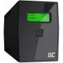 Green Cell UPS01LCD UPS αδιάλειπτης παροχής ισχύος Line-Interactive 0,6 kVA 360 W 2 πρίζες