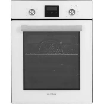 Εντοιχιζόμενος φούρνος SIMFER 4207DERBB.1 — 47 L, πολυλειτουργικός, χειροκίνητος έλεγχος, 45 cm, λευκό