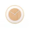 NeXtime ρολόι 3046 Wood Loop, Ø30 cm, Επιτοίχιο, Ξύλο